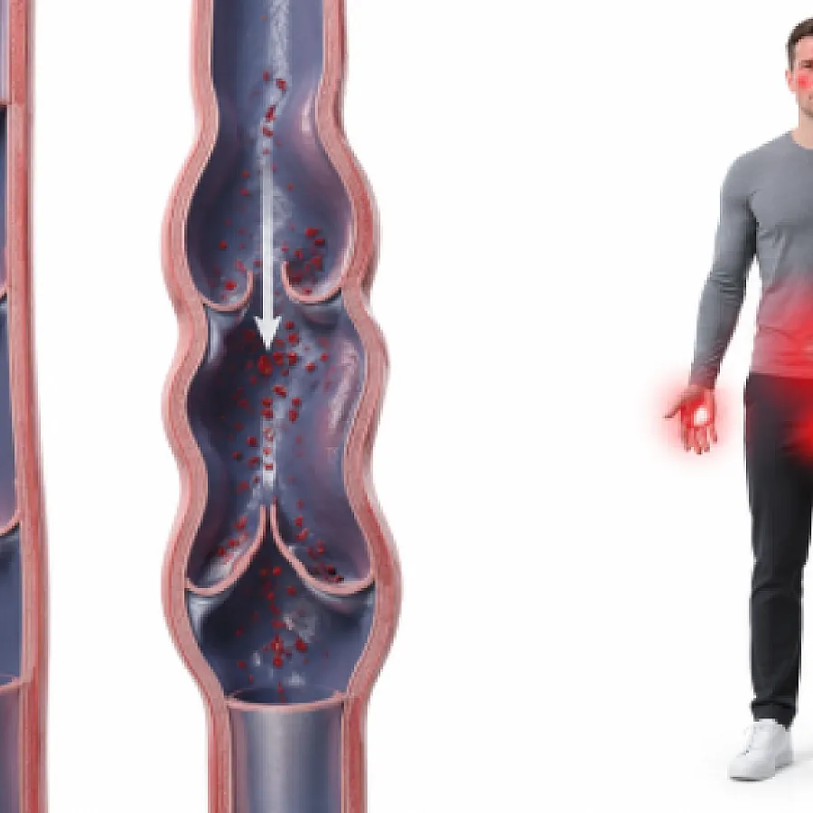 Where do varicose veins occur in the body?